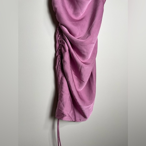 ASTR Trista Satin Rhinestone Strap Mini Dress - Picture 7 of 14